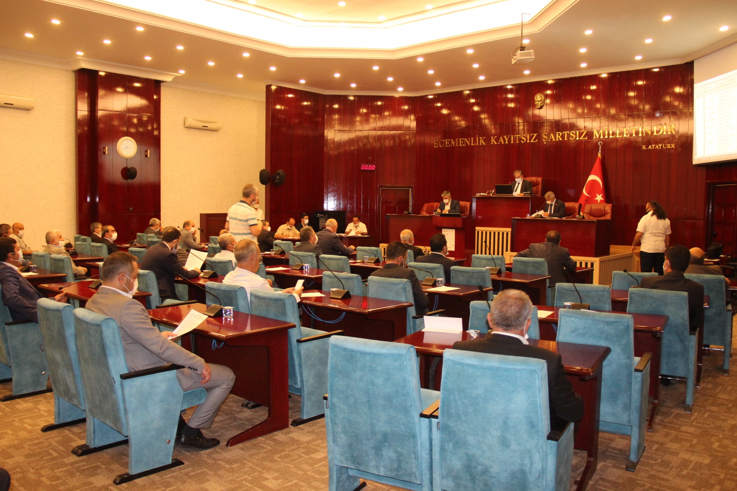 İl Genel Meclisi Temmuz ayı birinci birleşim toplantısını meclis başkanı