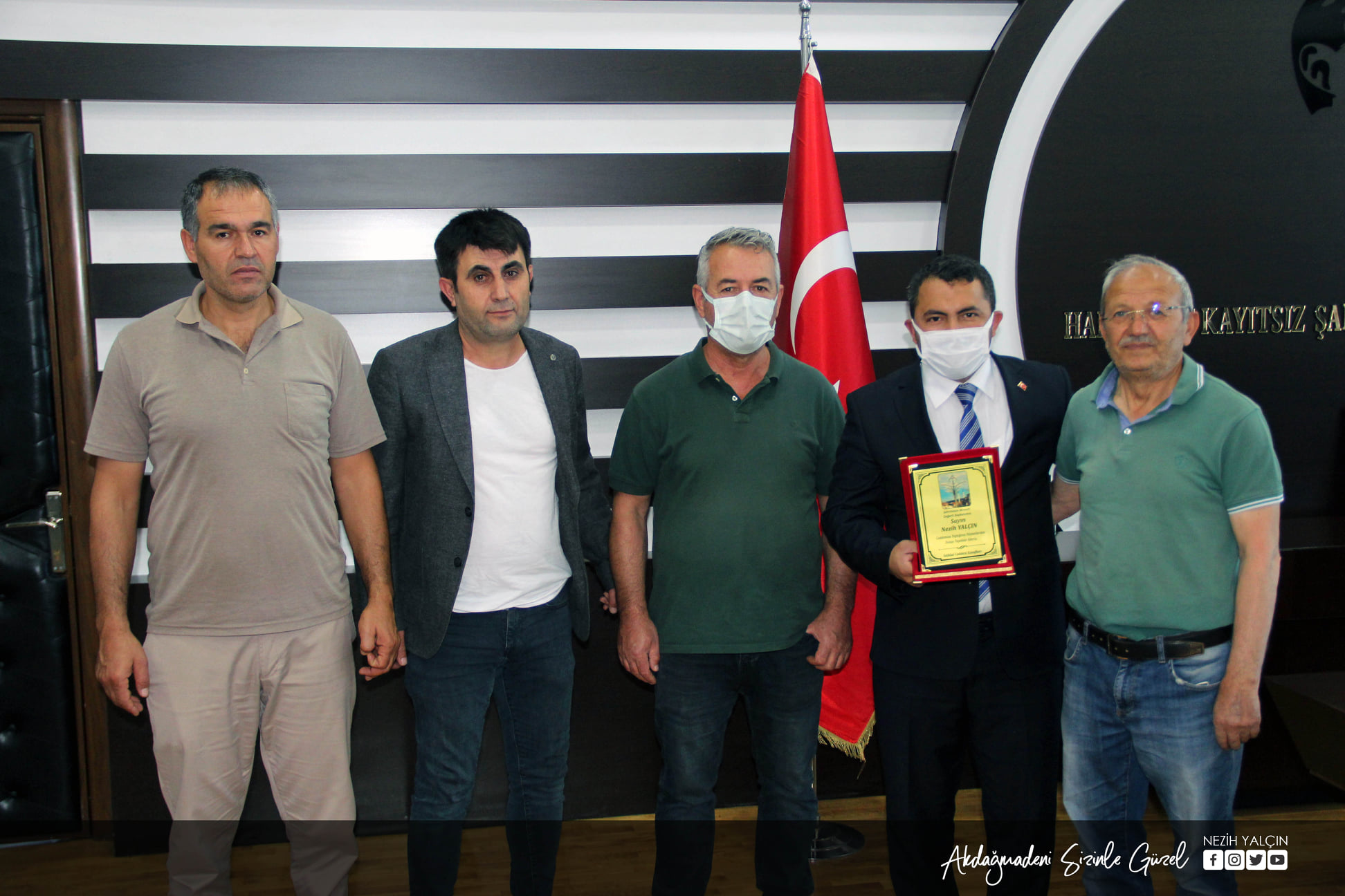Akdağmadeni istiklal caddesi esnaflarından Belediye Başkanı Uzm. Dr. Nezih Yalçın’