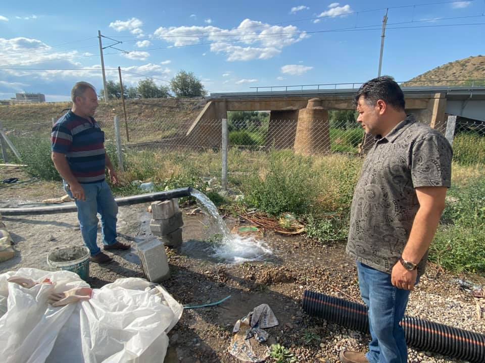 Yerköy Belediye Başkan Yardımcısı Oktay Yılmaz, derin kuyu su arama