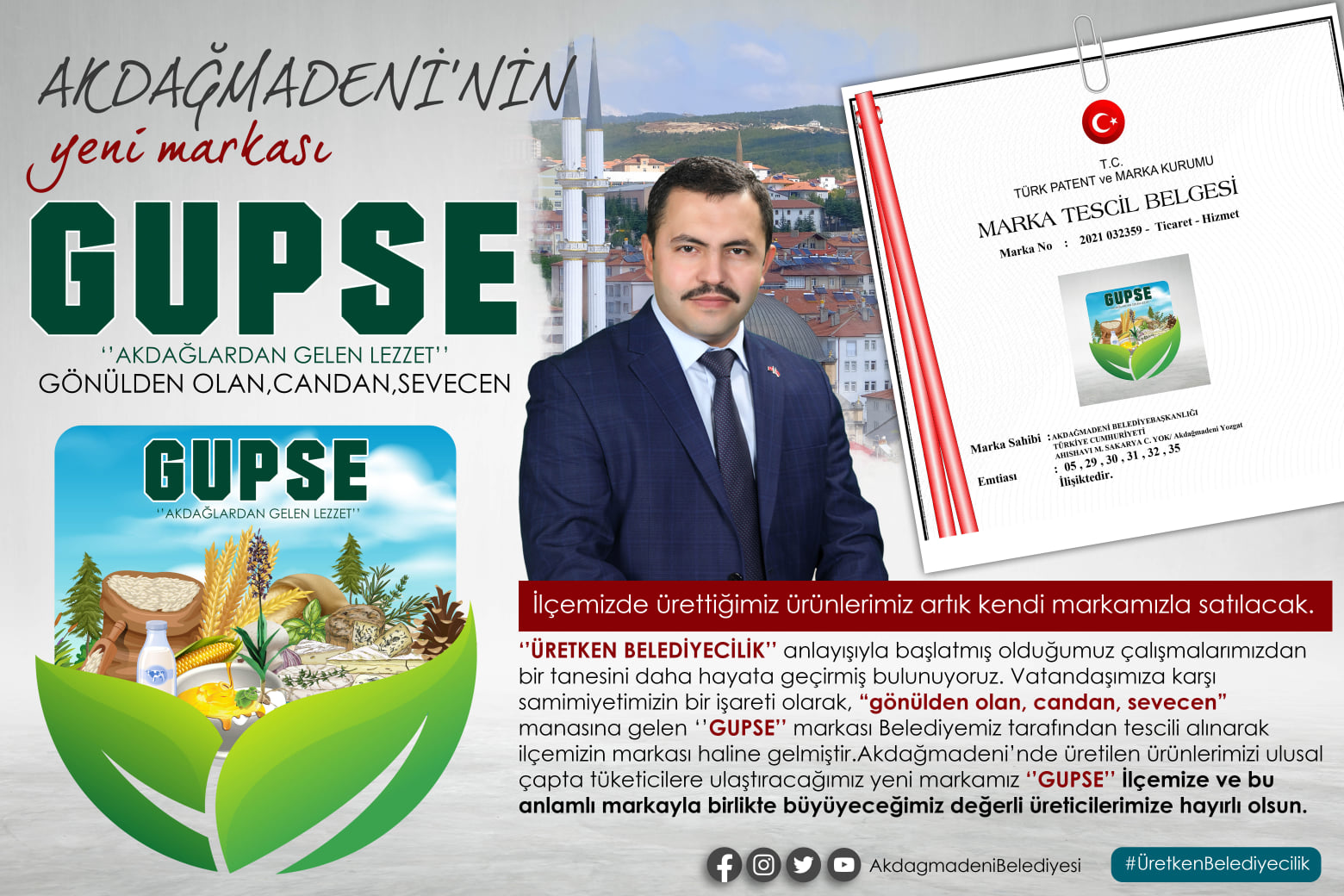 Akdağmadeni Belediyesi Salep’le markalaşma yolunda emin adımlarla ilerlerken buna bir