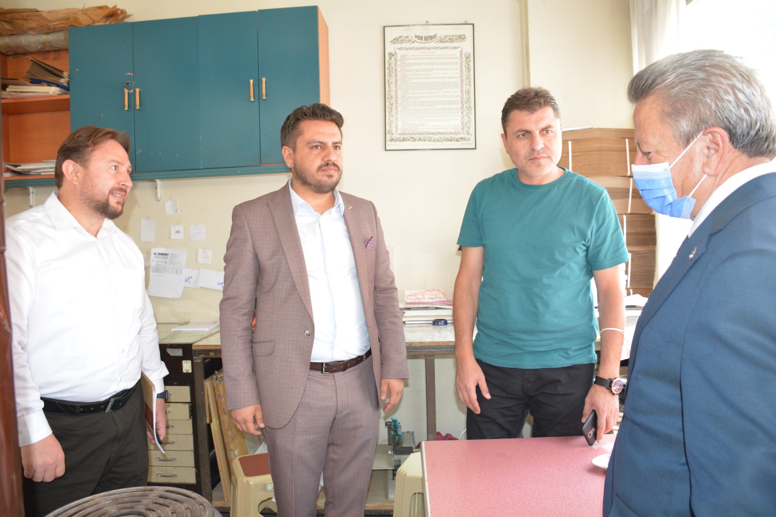 AK Parti Yozgat İl Başkanı seçilmesinin ardından Yozgat Merkez başta