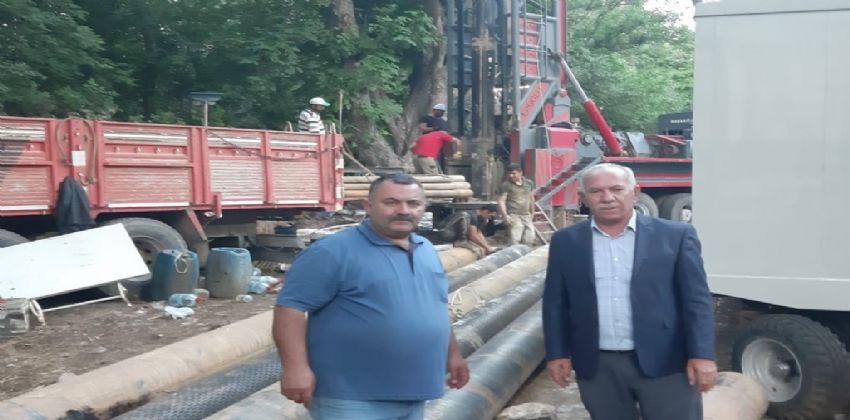 Kuraklık sebebiyle uzun süredir Çandır’da su sıkıntısı çekilirken, Belediye tarafından