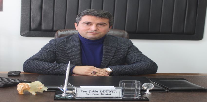 Çayıralan İlçe Gıda, Tarım ve Hayvancılık Müdürü Can Şahin Şahiner,