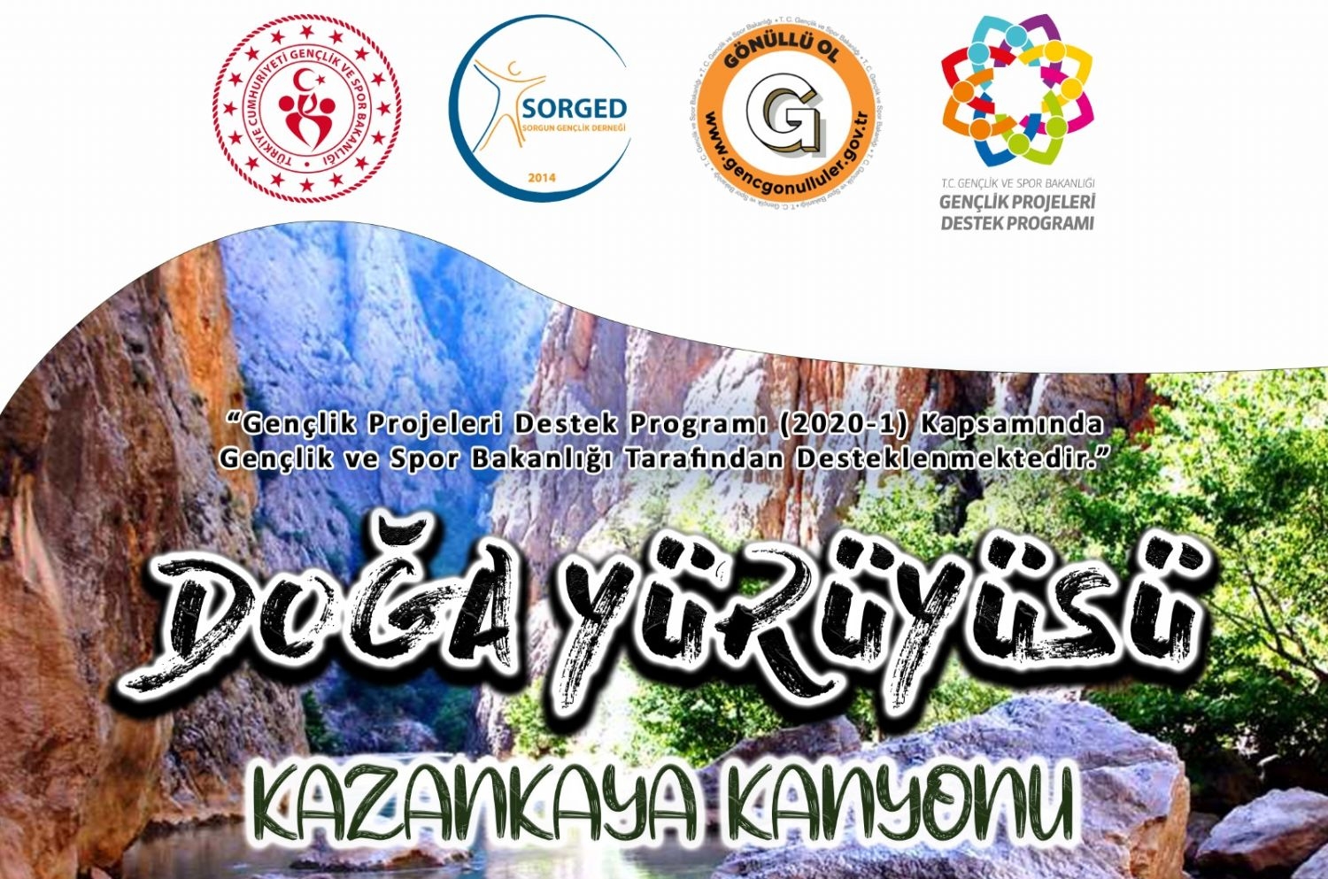 Gençlik Projeleri Destek Programı (2020-1) kapsamında Gençlik ve Spor Bakanlığı