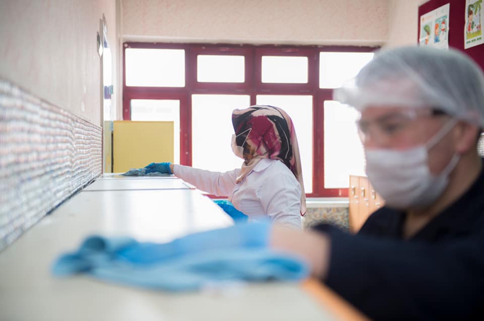 Okul pansiyonlarında hijyen şartlarının geliştirilmesi, kontrol önlemlerinin uygulanması ve salgın