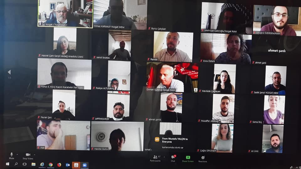 Yozgat Rehberlik ve Araştırma Merkezi tarafından sorumluluk alanında bulunan Yozgat