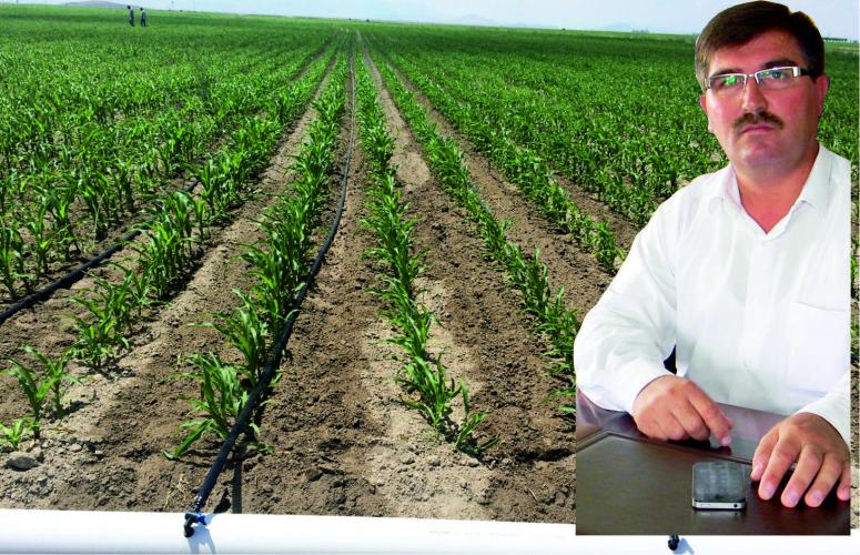 Yozgat Pancar Ekicileri Kooperatifi Başkanı Kürşat Arslan, tüm tarım alanlarını