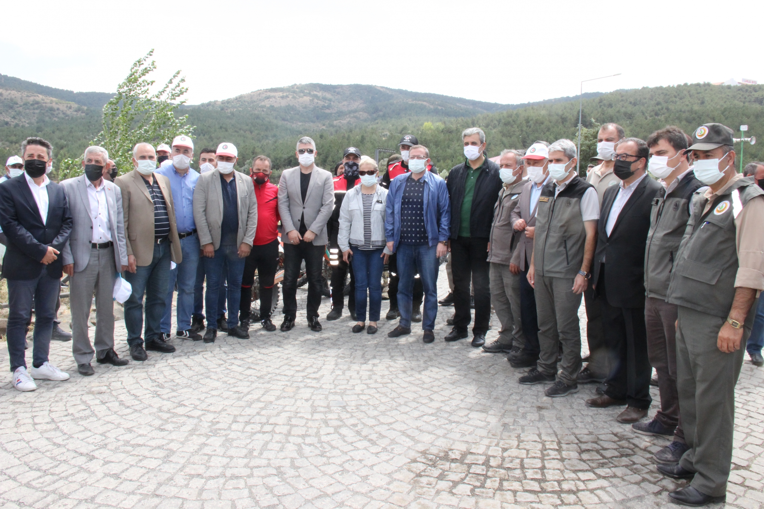 Yozgat Valisi Ziya Polat, Belediye Başkanı Celal Köse, Emniyet Müdürü