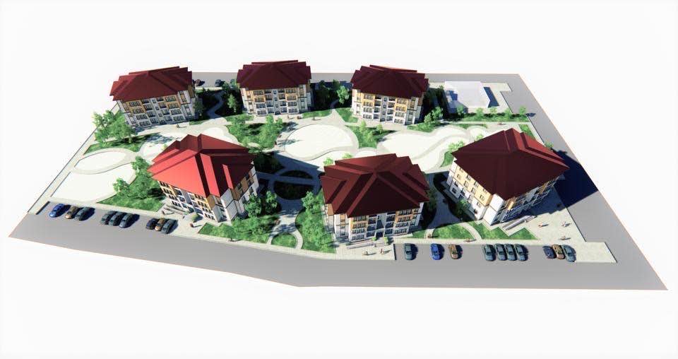 Doğankent Belediyesi ve Toplu Konut İdaresi (TOKİ) işbirliği çerçevesinde yapım