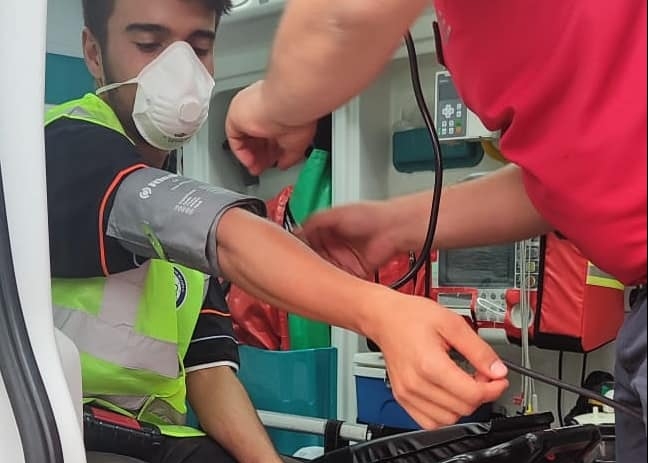 Yozgat İl Sağlık Müdürlüğü 112 ve UMKE gönüllüleri Afet Bölgesinde