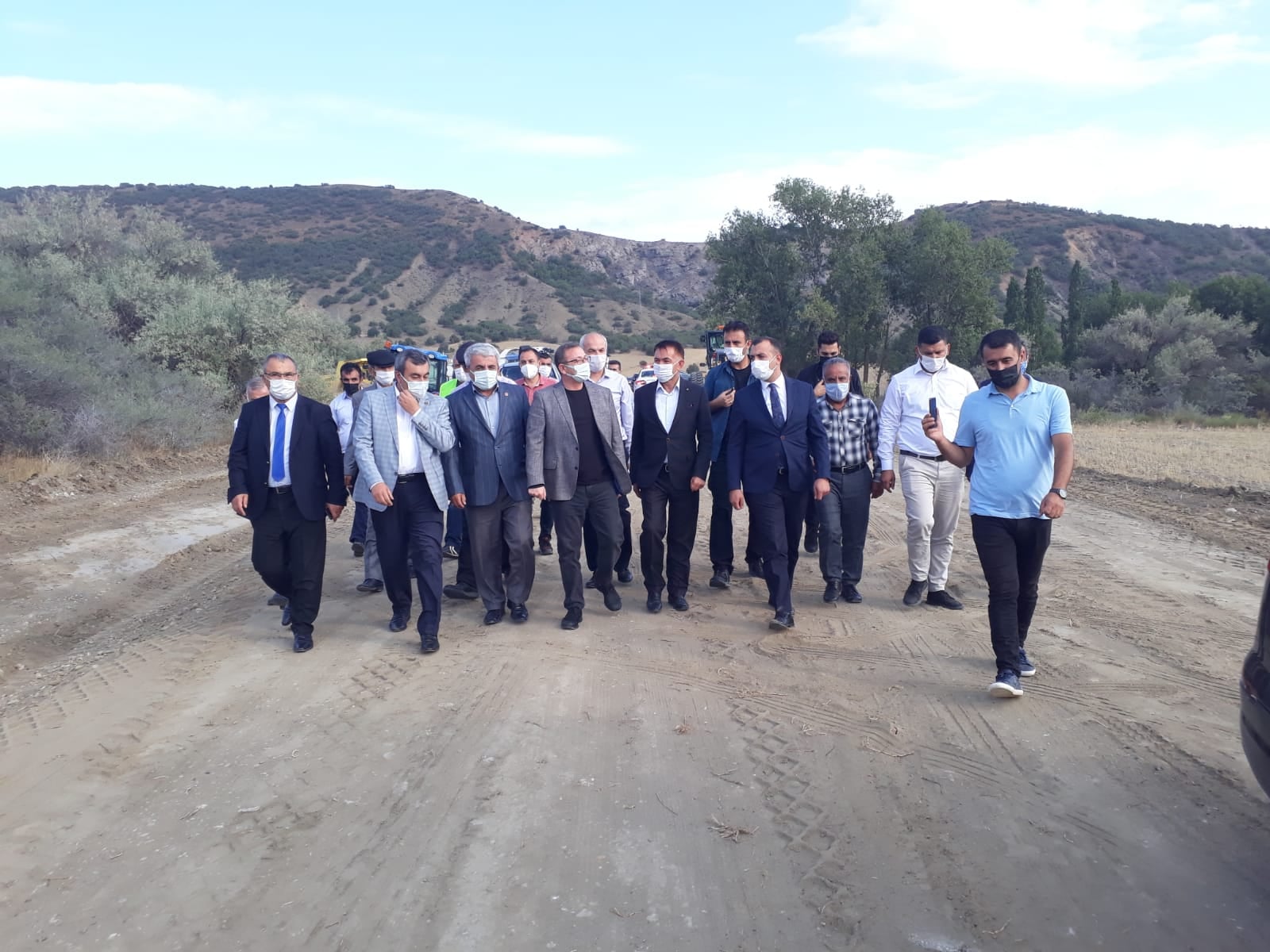 İlçe ziyaretlerine aralıksız devam eden Yozgat Valisi Ziya Polat, Akdağmadeni’nde