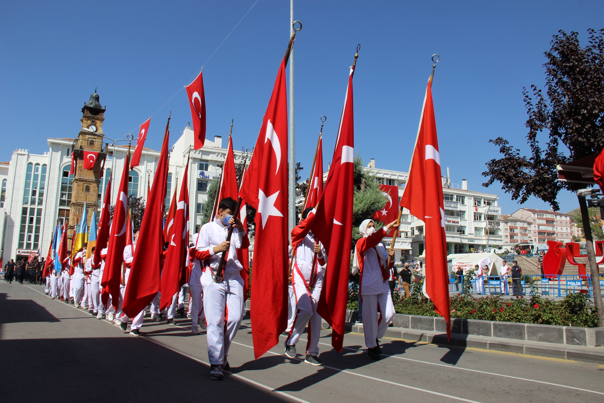 30 Ağustos Zafer Bayramı’nın 99. Yıldönümü tüm yurtta olduğu gibi