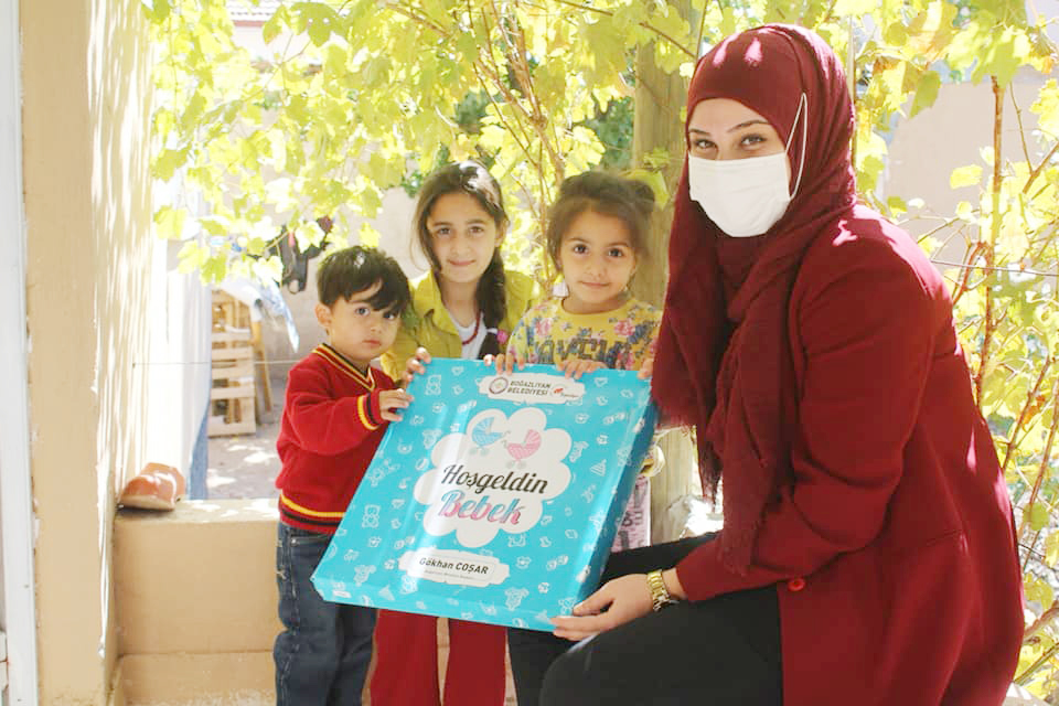 Boğazlıyan Belediyesi tarafından hayata geçirilen “Hoş Geldin Bebek” ziyaretleri pandemi