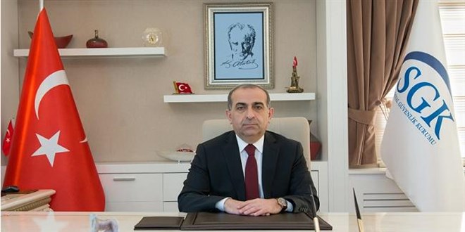 Sosyal Güvenlik Kurumu (SGK)  Başkanı İsmail Yılmaz, sosyal medya hesabından