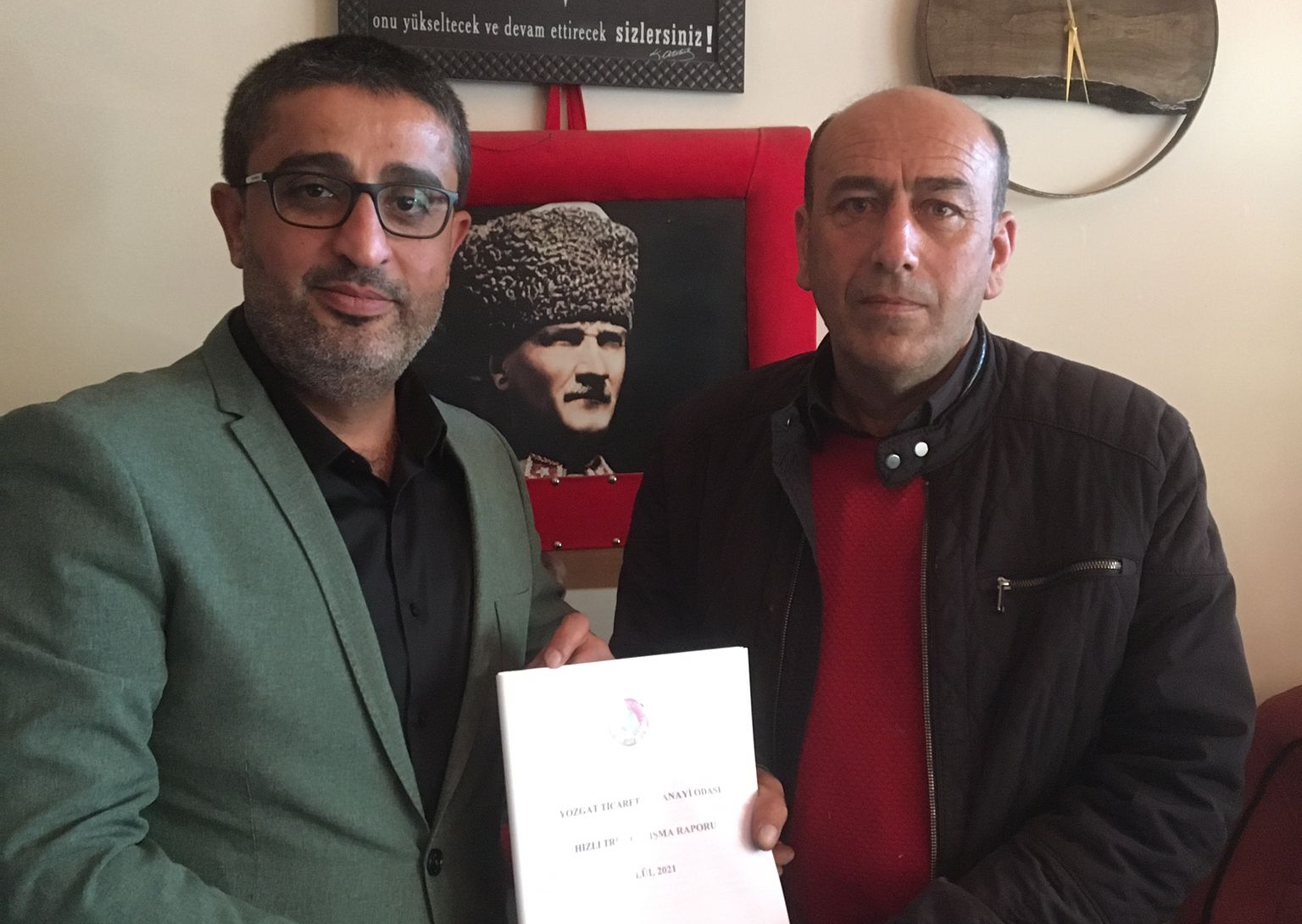 Demokratik Sol Parti (DSP) Yozgat İl Başkanı Nevzat Uçar, Yüksek