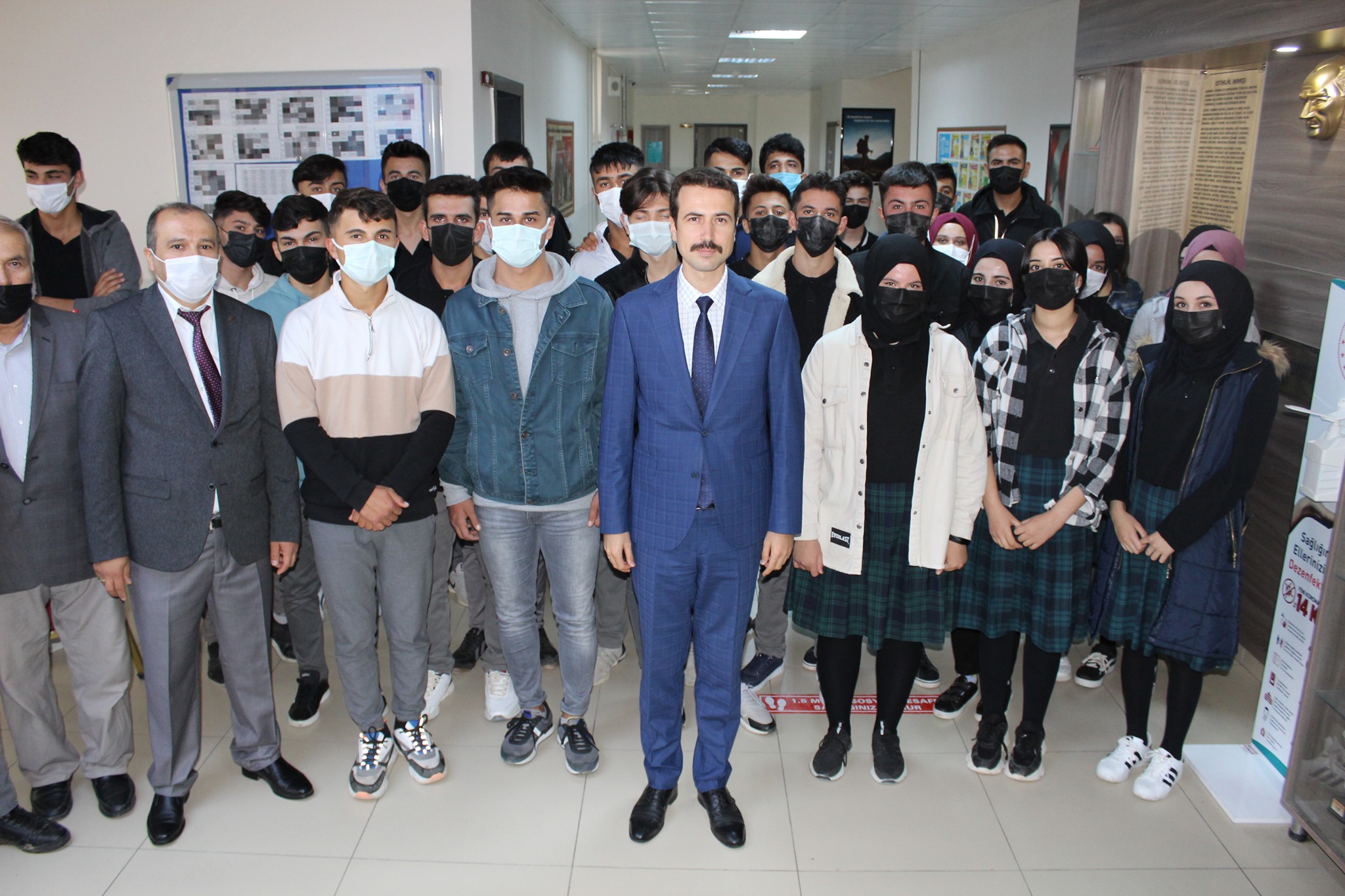 Saraykent Kaymakamı Ali Açıkgöz, Saraykent Çok Programlı Anadolu Lisesi'ndeki son