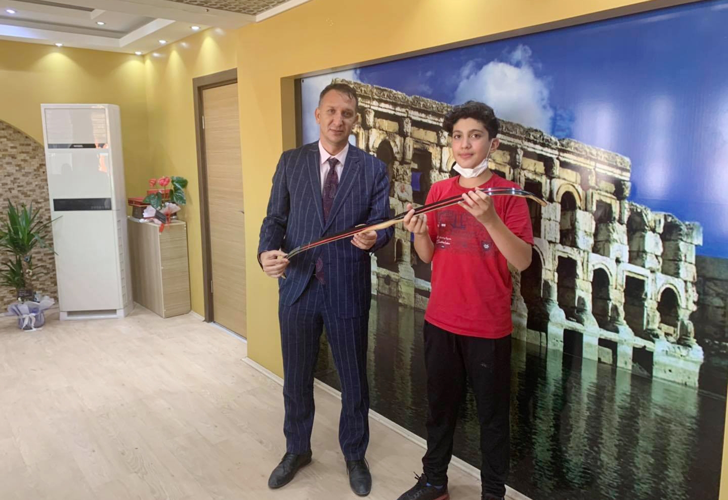 Sarıkaya Belediye Başkanı Ömer Açıkel, Kırşehir Ahilik Turnuvasında Okçuluk dalında