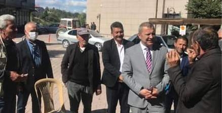 DEVA Partisi Yozgat İl Başkanı İsmail Yılmaz, ilçe ziyaretleri kapsamında