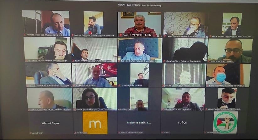 Yozgat İl Milli Eğitim Müdürlüğü tarafından İlçe Milli Eğitm Müdürleri,