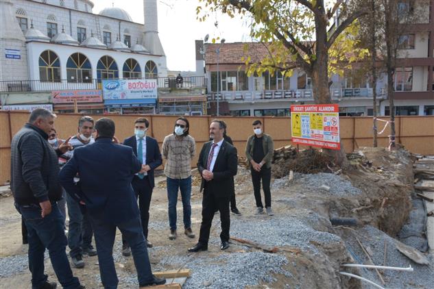 Yozgat İl Müftüsü Ali Gülden ilçe ziyaretleri kapsamında Çekerek ilçesinde
