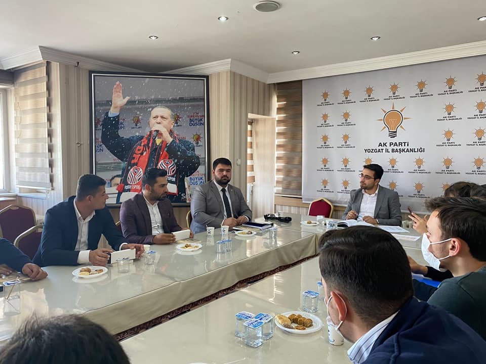 Ak Parti Gençlik Kolları Yozgat İl Başkanı Yaşar Taşdemir, katıldığı