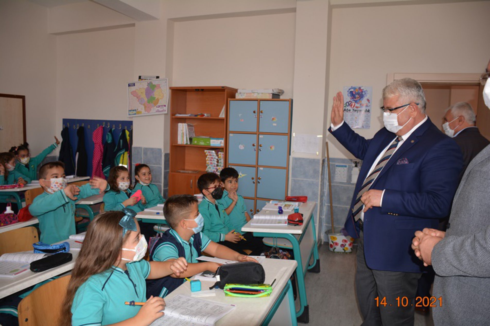 Yozgat İl Milli Eğitim Müdürü Yusuf Yazıcı, okul ziyaretleri kapsamında  Sorgun