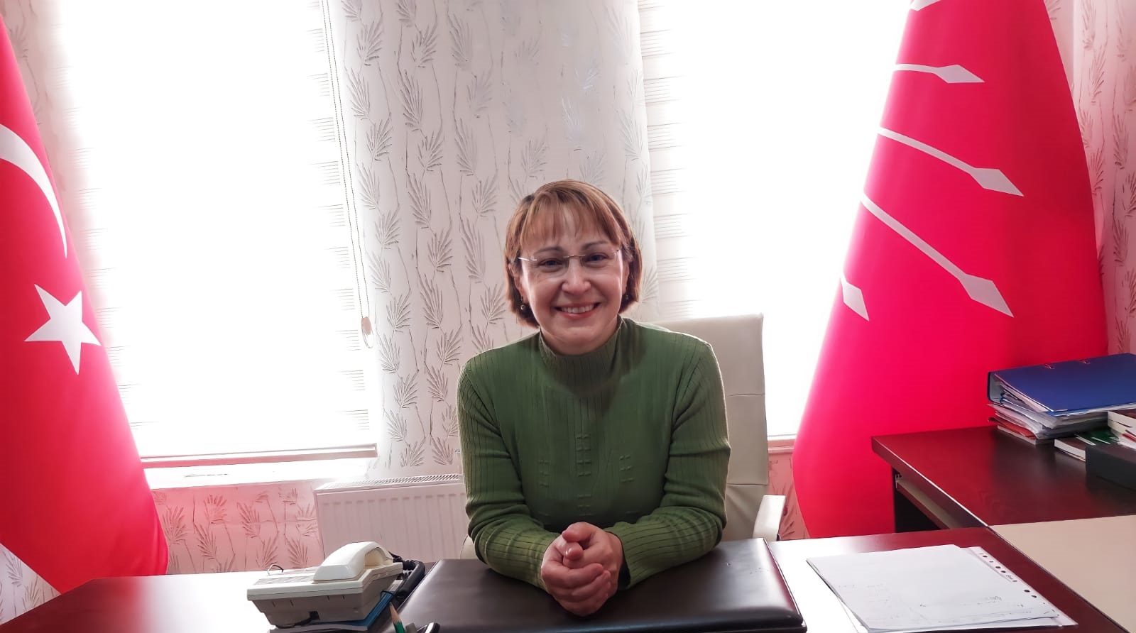 CHP Yozgat Kadın Kolları Başkanı Şule Boztepe, 25 Kasım Kadına