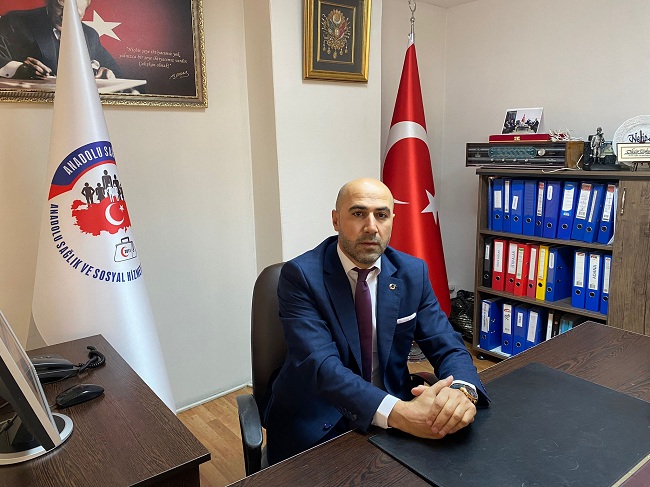 Anadolu Sağlık Sen Genel Başkanı Necip Taşkın, 22 Kasım Diş