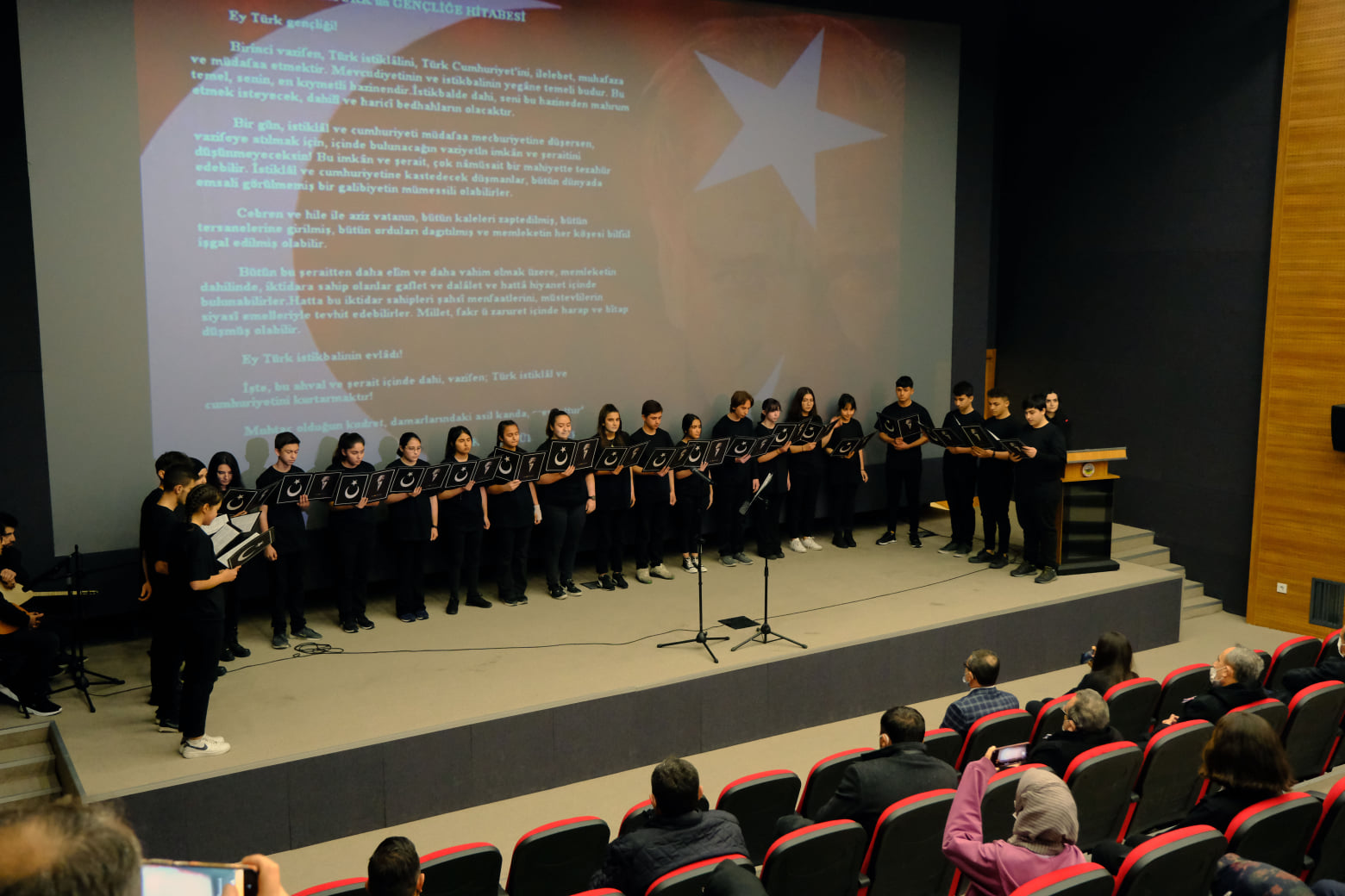 Cumhuriyetin kurucusu, Gazi Mustafa Kemal Atatürk’ün ebediyete intikalinin 83. sene-i