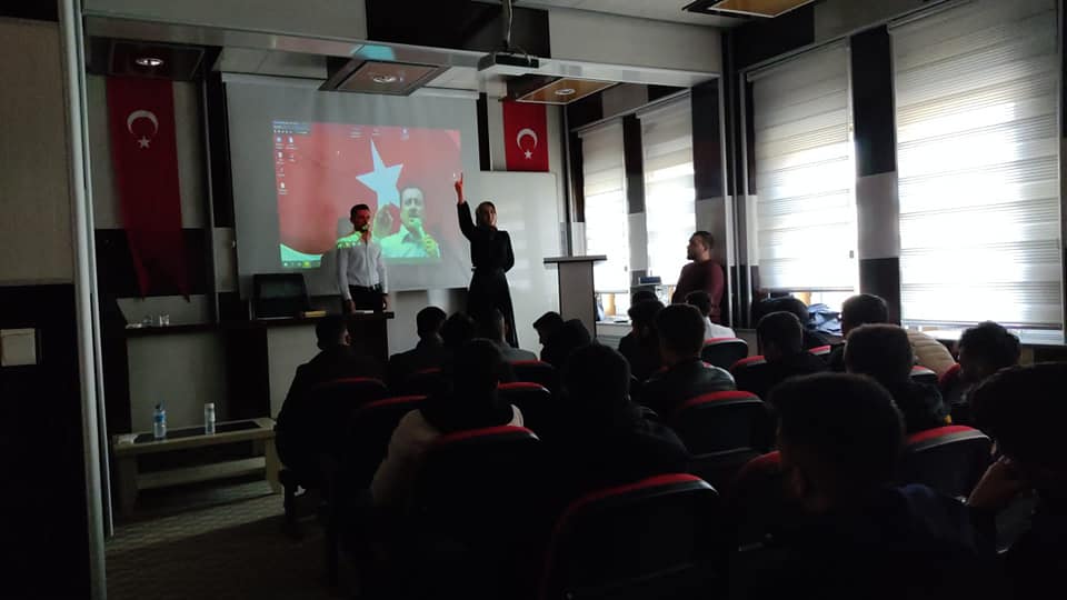 Yozgat Alperen Ocakları Kadın Kolları Teşkilatı tarafından Bozok Üniversitesinde Şehitleri