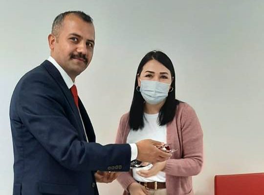 Türk Sağlık-Sen Yozgat Şube Başkanı Ayhan Delibaşı ve yönetim kurulu