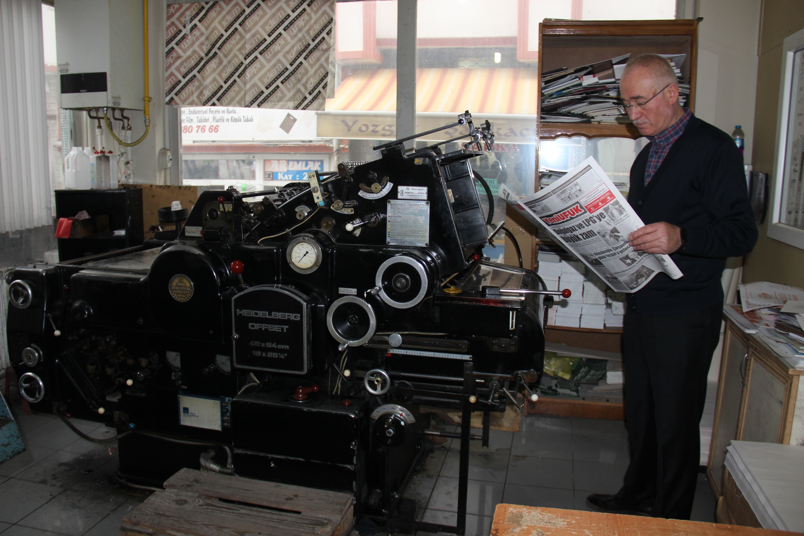 Gazetemiz sahibi Sayın Bekir Çaylak ile "Yozgat'ta yerel basın ve