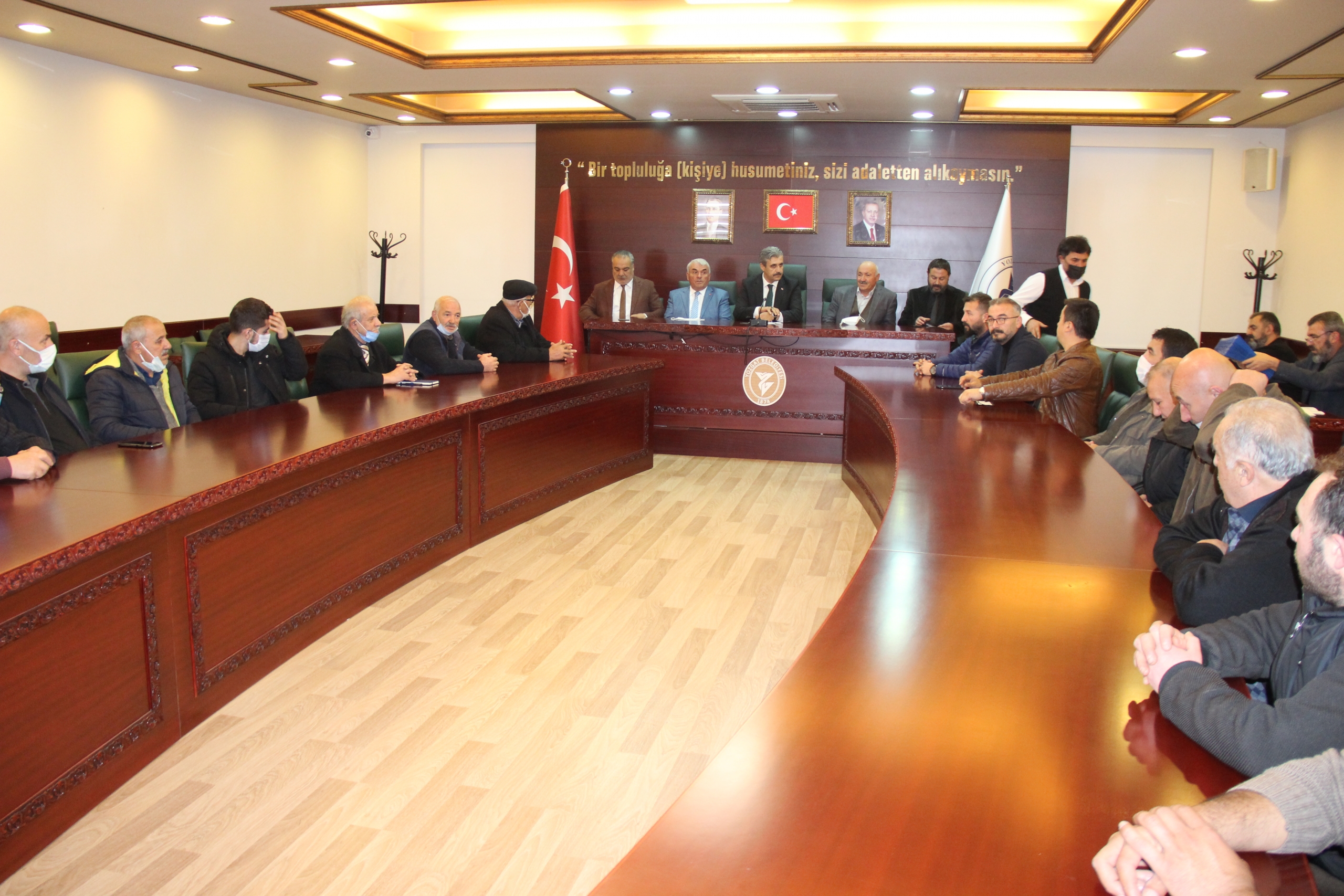 Yozgat Belediyesi, kentsel dönüşüm projesi kapsamında Bankalar Caddesi üzerinde bulunan