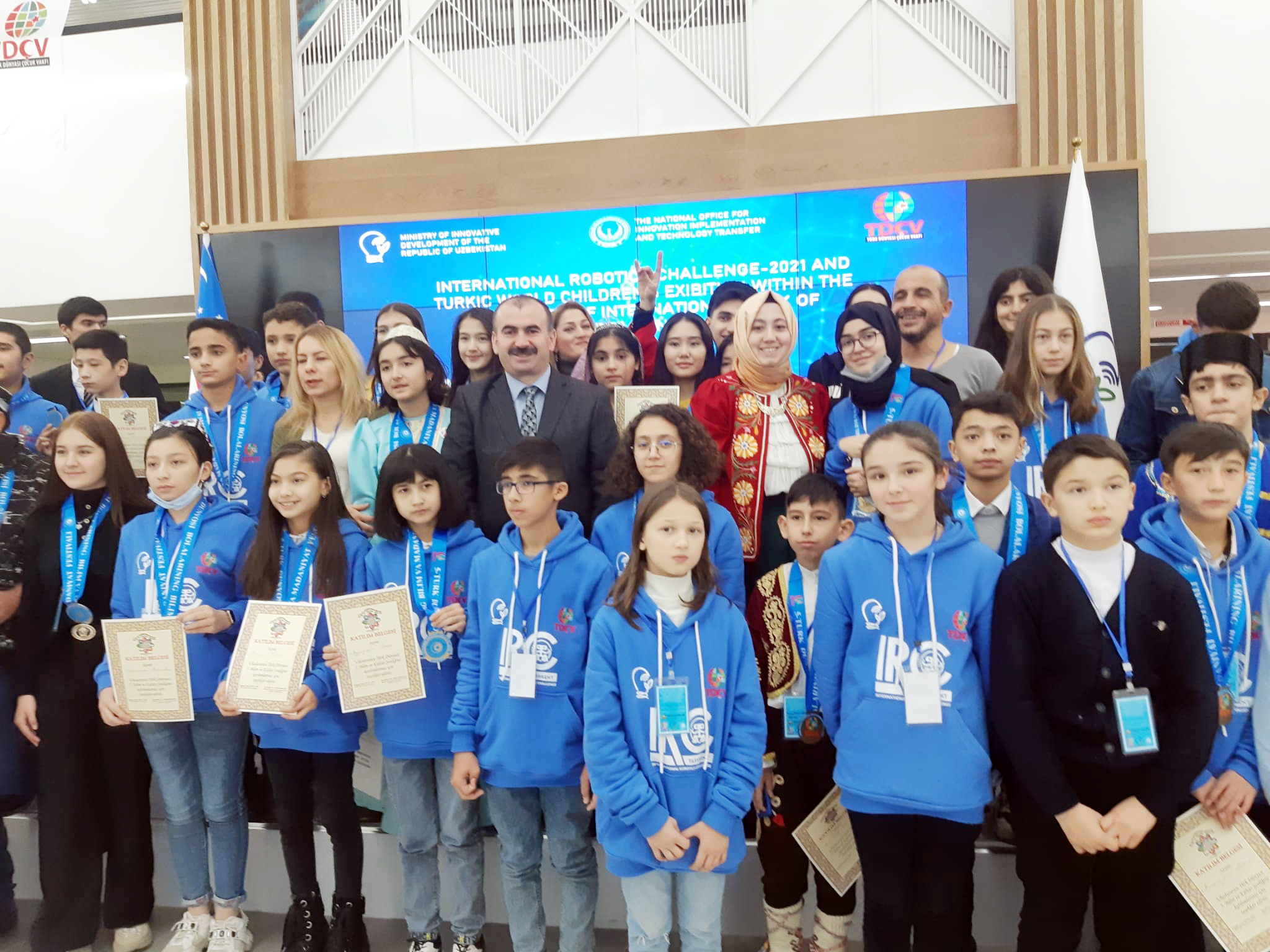 Türk Dünyası çocuklarının yeteneklerini sergilemek için buluşma noktası haline gelen