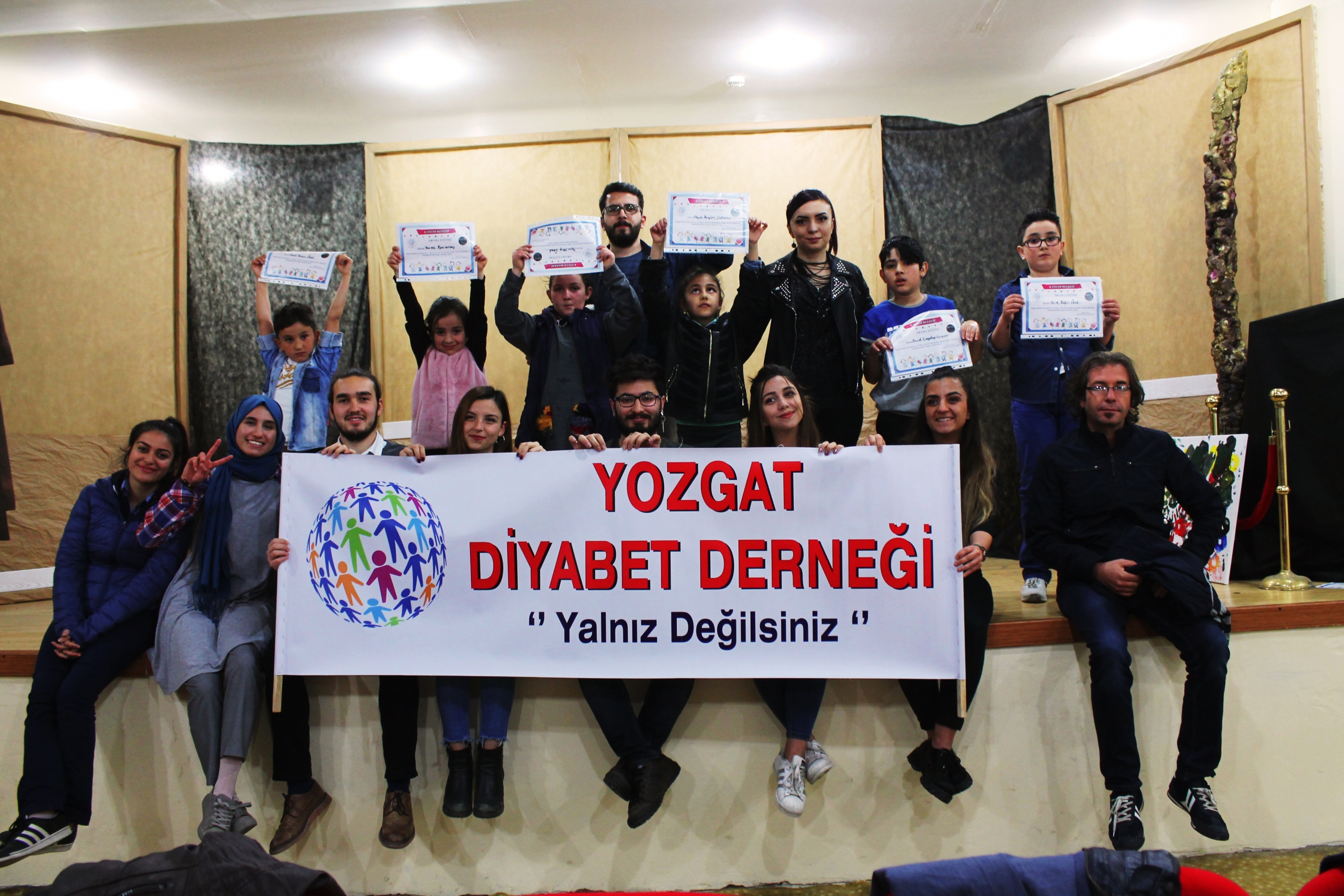 14 Kasım Dünya Diyabet Günü dolayısıyla basın açıklaması yapan Yozgat