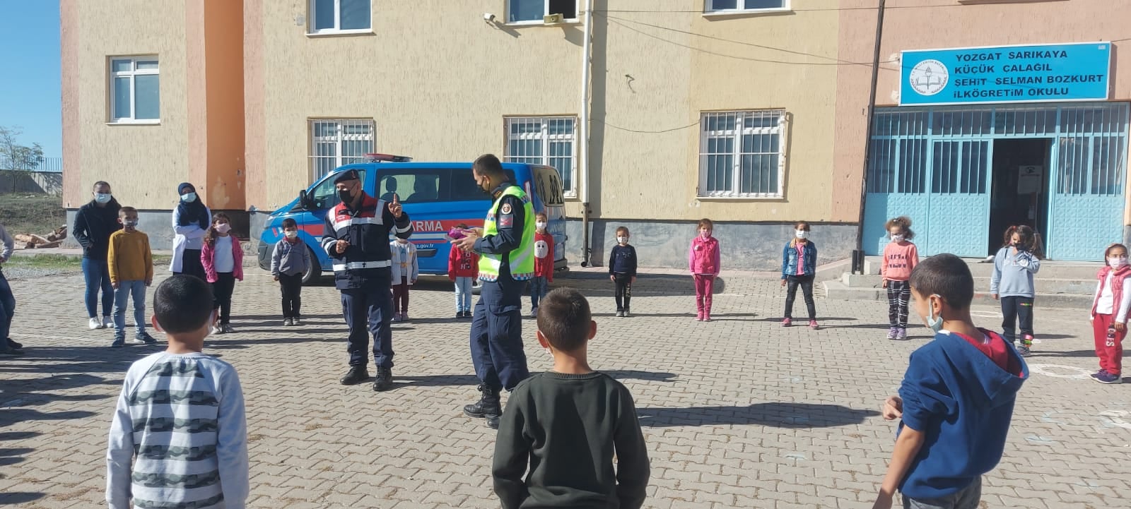 Sarıkaya İlçe Jandarma Komutanlığı ekipleri ilçeye bağlı Küçükçalağıl Köyü Şehit