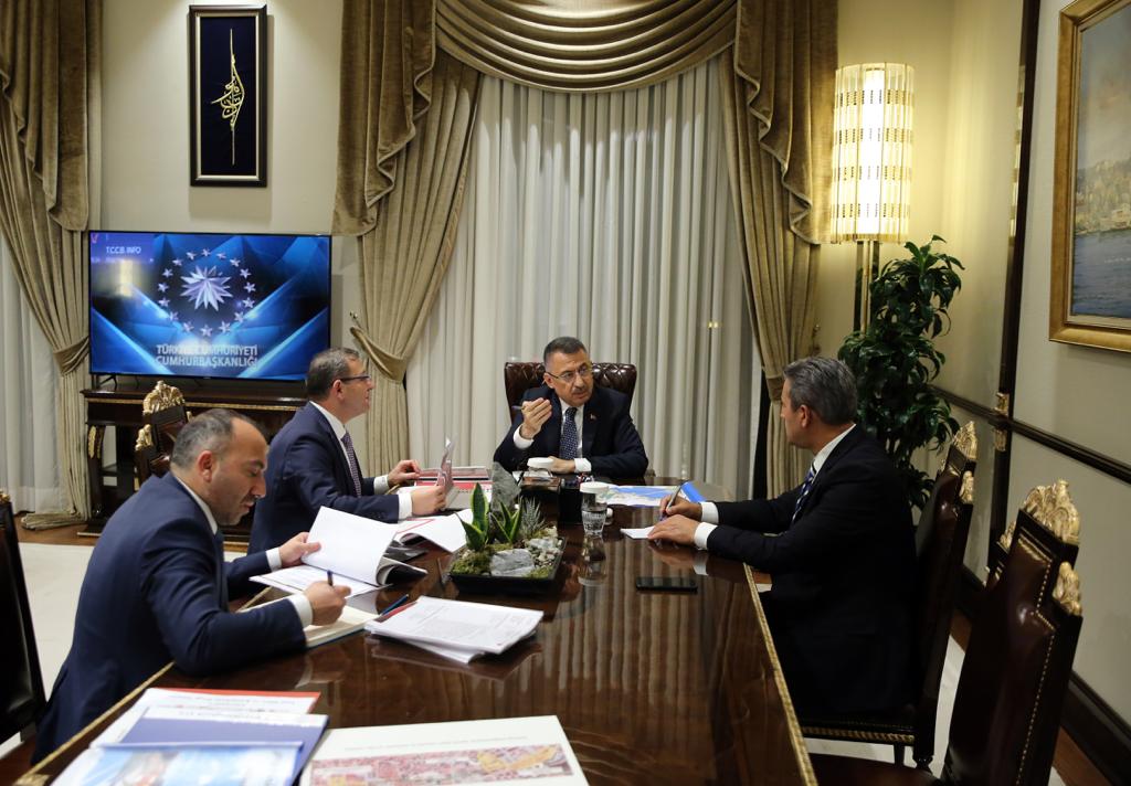 Yozgat Valisi Ziya Polat ve Belediye Başkanı Celal Köse, Cumhurbaşkanlığı