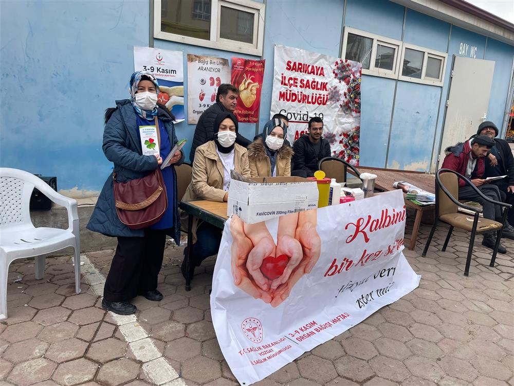Sarıkaya İlçe Sağlık Müdürlüğü ve Devlet Hastanesi sağlık çalışanları, 3-9