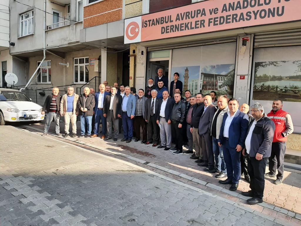 İstanbul Avrupa ve Anadolu Dernekler Federasyonu tarafından düzenlenen Kahvaltı programı