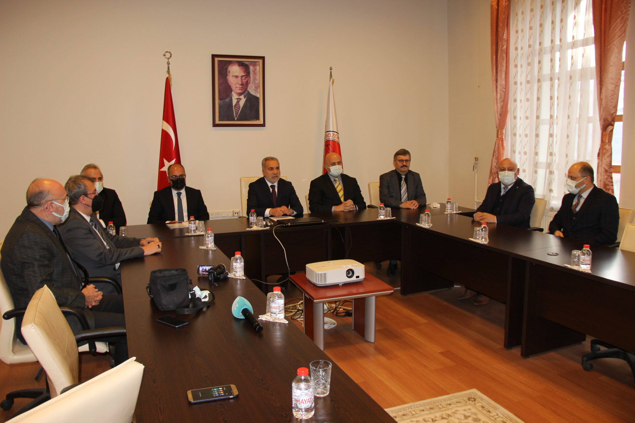 Yozgat Bozok Üniversitesi Rektörü Prof. Dr. Ahmet Karadağ, CHP Yozgat