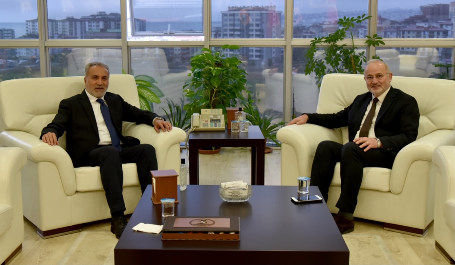 Bozok Üniversitesi Rektörü Prof. Dr. Ahmet Karadağ, Samsun’a gerçekleştirdiği ziyaret