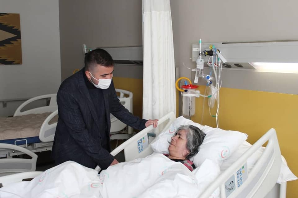 Yozgat Şehir Hastanesi Başhekimi Uz. Dr. Mustafa Kozan beraberinde Sağlık