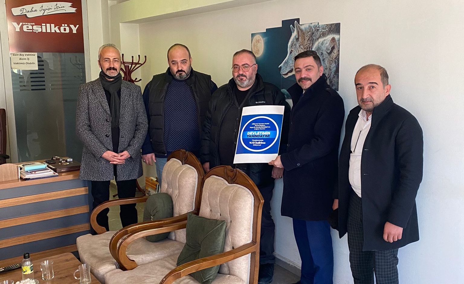 Milliyetçi Hareket Partisi (MHP) Yozgat İl Başkanı Tekin Irgatoğlu, dövize