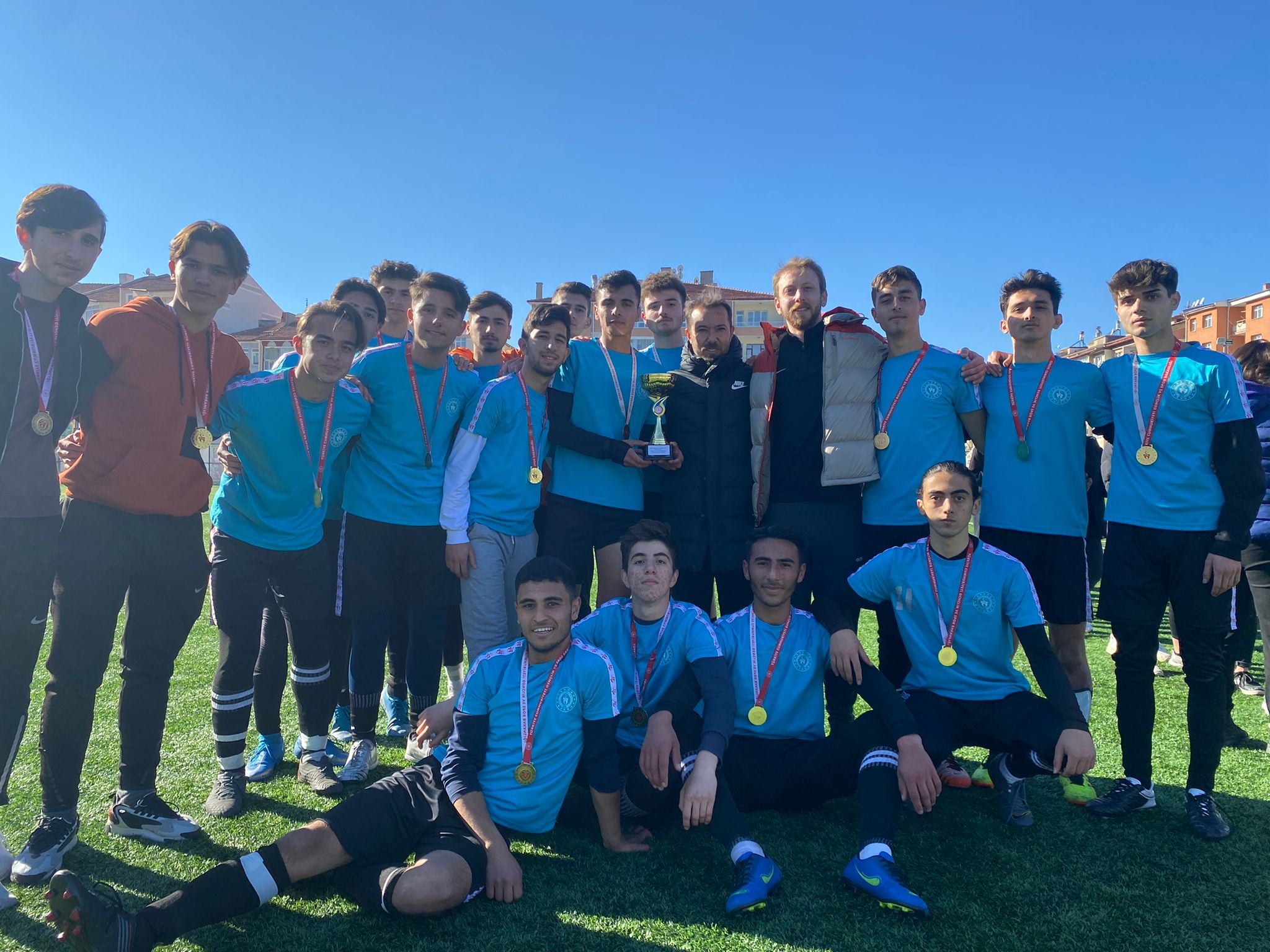 Yozgat Okul Sporları turnuvası kapsamında Liseler arası Futbol Genç A