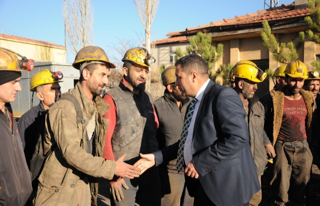 Sorgun Belediye Başkanı M Erkut Ekinci, 4 Aralık Dünya Madenciler