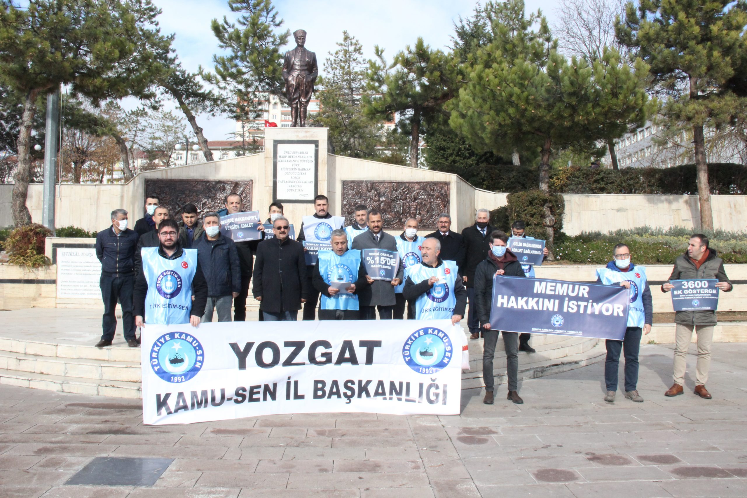Türk-Eğitim Sen Yozgat Şube Başkanı Mahmut Kabayel, son dönemde yaşanan