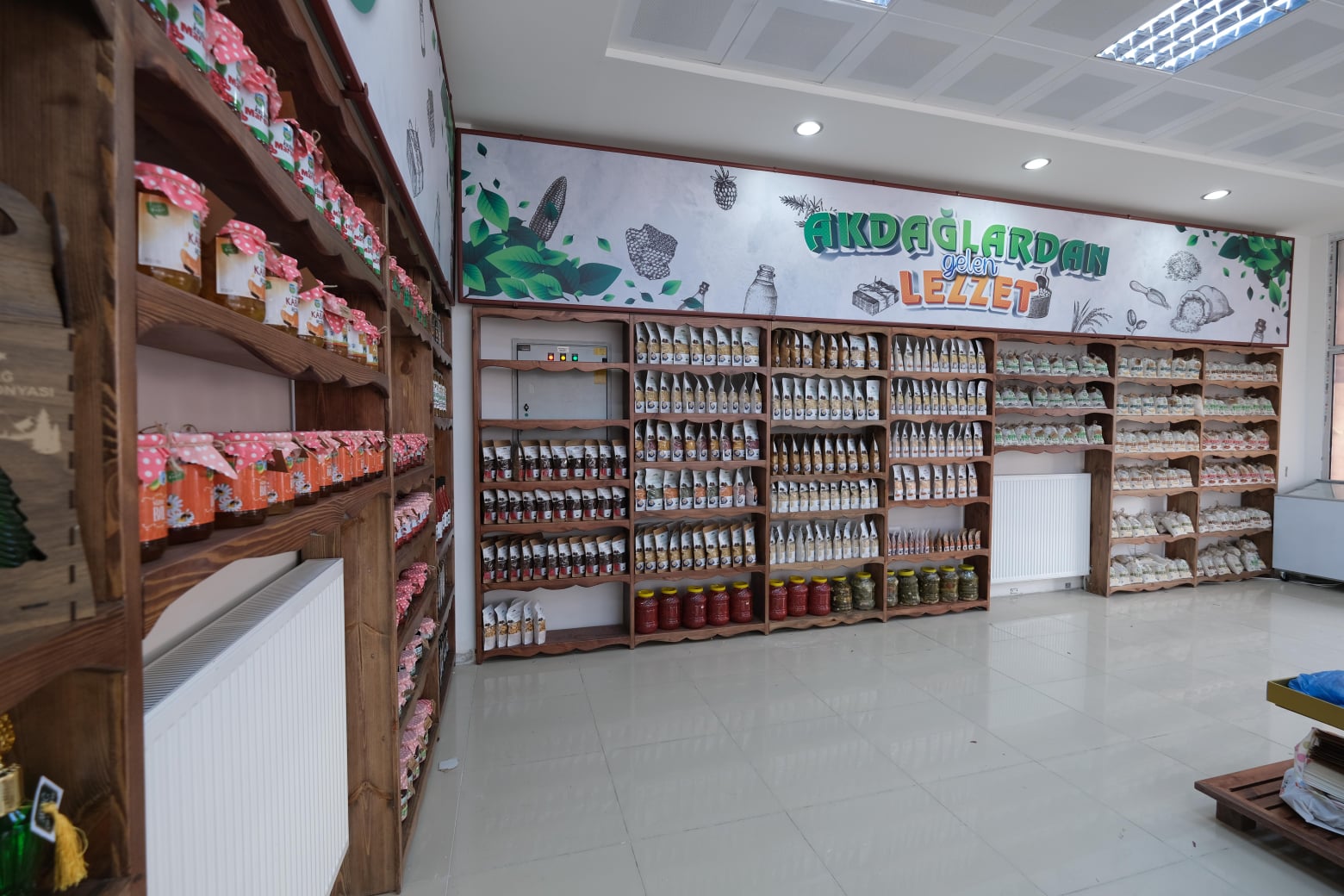 Akdağmadeni Belediyesi destekleri ile ilçede kurulan Akdağmadeni Kadın Girişimi Üretim