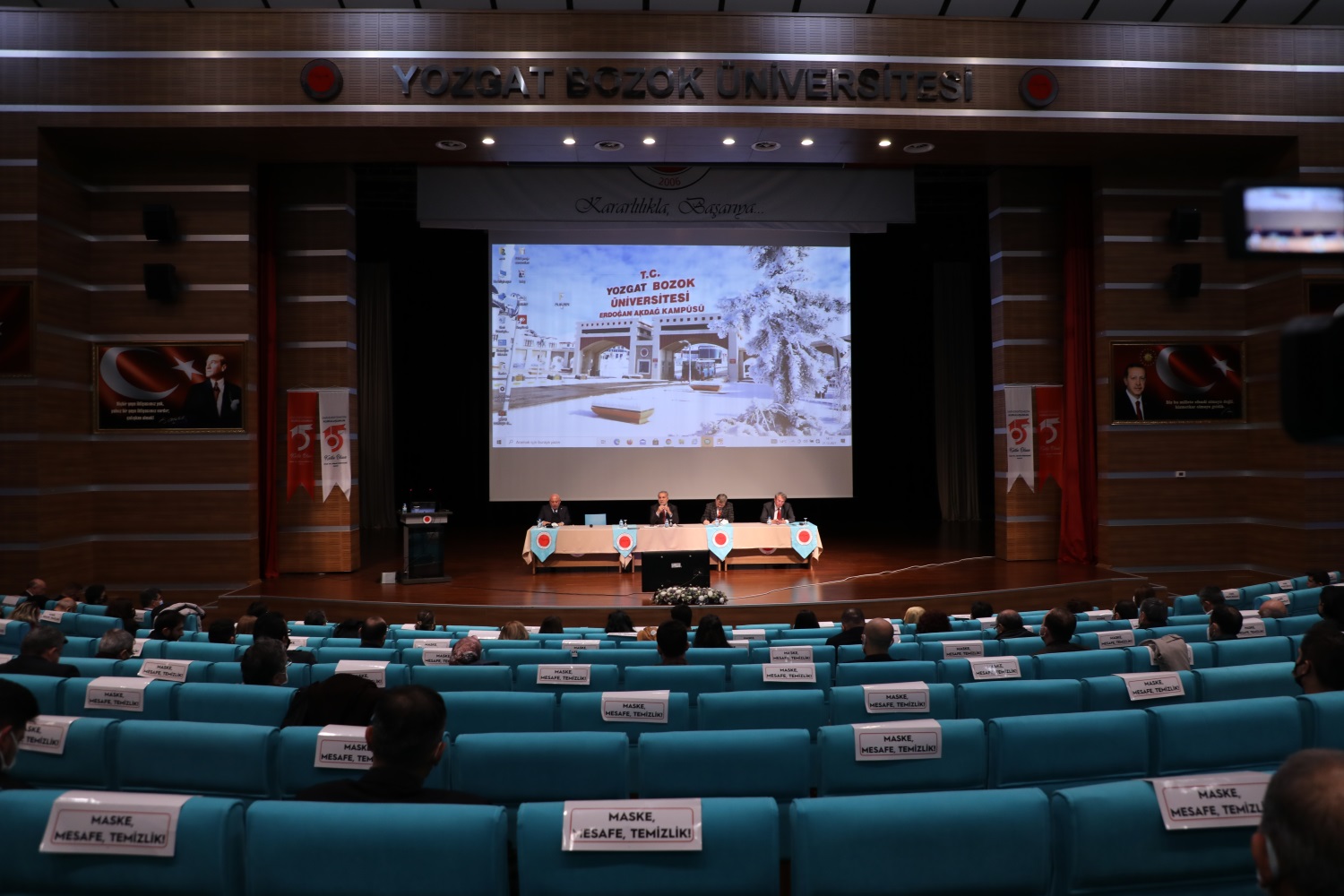 Bozok Üniversitesi Yönetimin Gözden Geçirmesi (YGG) toplantısı, Rektör Prof. Dr.