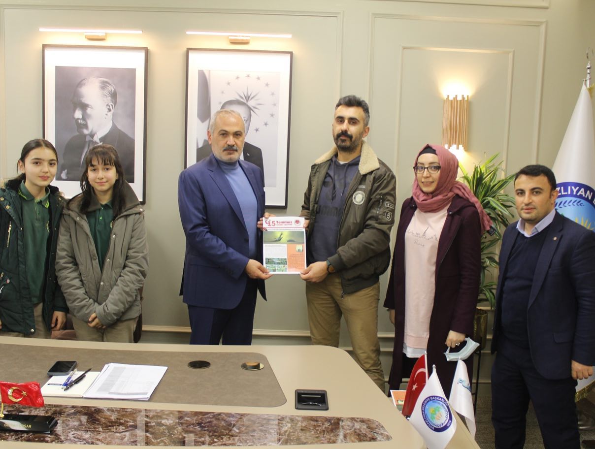 Boğazlıyan Şehit Lokman Dargın İmam Hatip Ortaokulu öğrencileri, ’15 Temmuz’