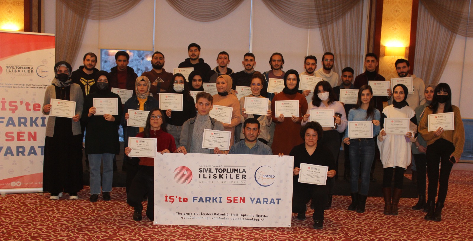 İçişleri Bakanlığı Sivil Toplumla İlişkiler Genel Müdürlüğü tarafından desteklenen ve